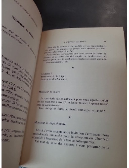 Les bonnes bafouilles : Un recueil de lettres humoristiques de Robert Lassus