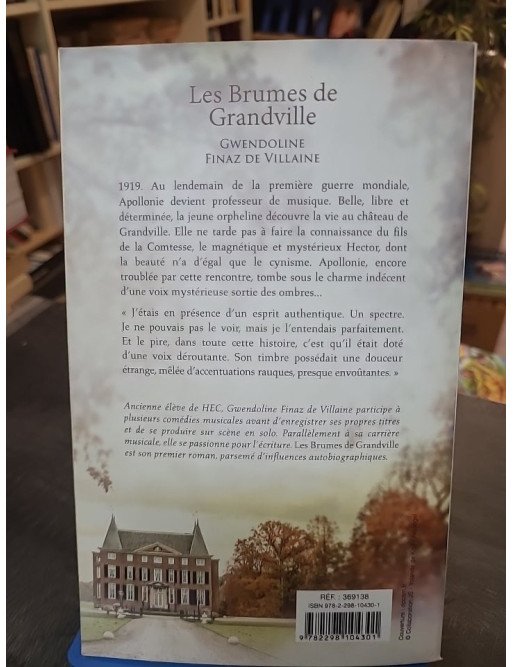 Les Brumes de Grandville - Roman Young Adult fantastique par Gwendoline Finaz De Vellaine