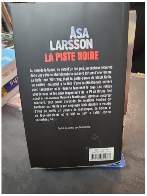 La Piste Noire - Åsa Larsson, polar scandinave et enquête de Rebecka Martinsson