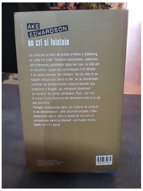 Un cri si lointain - Enquête du commissaire Erik Winter - Thriller scandinave d'Åke Edwardson