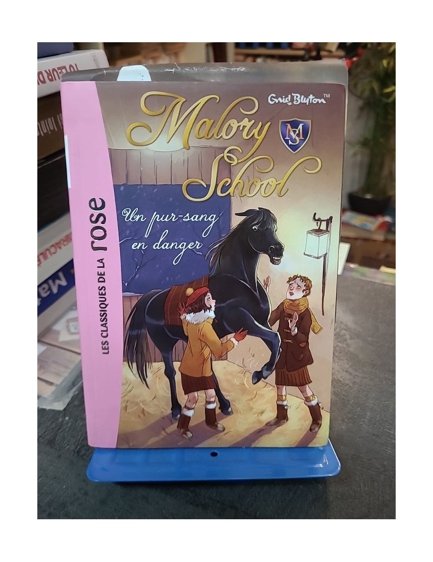 Malory School Tome 3 - Un Pur-Sang En Danger : le roman jeunesse d'Enid Blyton