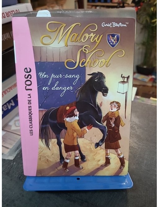 Malory School Tome 3 - Un Pur-Sang En Danger : le roman jeunesse d'Enid Blyton