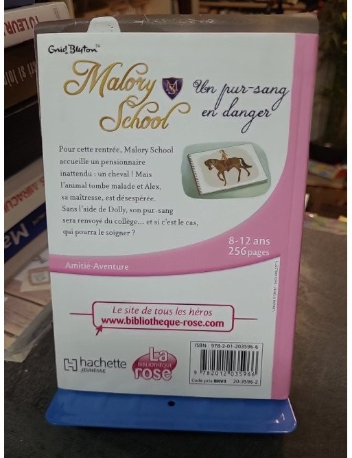 Malory School Tome 3 - Un Pur-Sang En Danger : le roman jeunesse d'Enid Blyton
