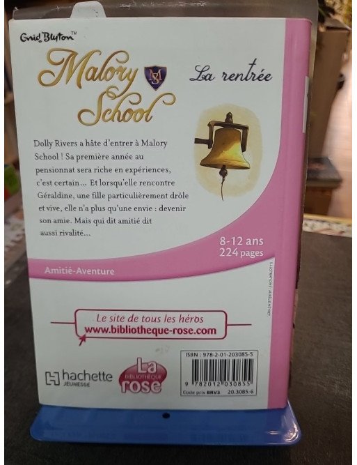 Malory School 01 - La Rentrée : Roman jeunesse classique d'Enid Blyton sur la vie en pensionnat