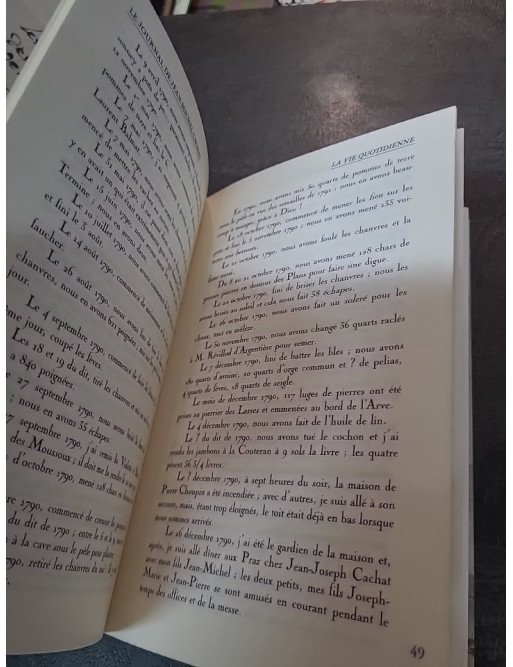 Les Carnets de Cachat le Géant : Mémoires du guide de Mr de Saussure et paysan de la vallée de Chamonix