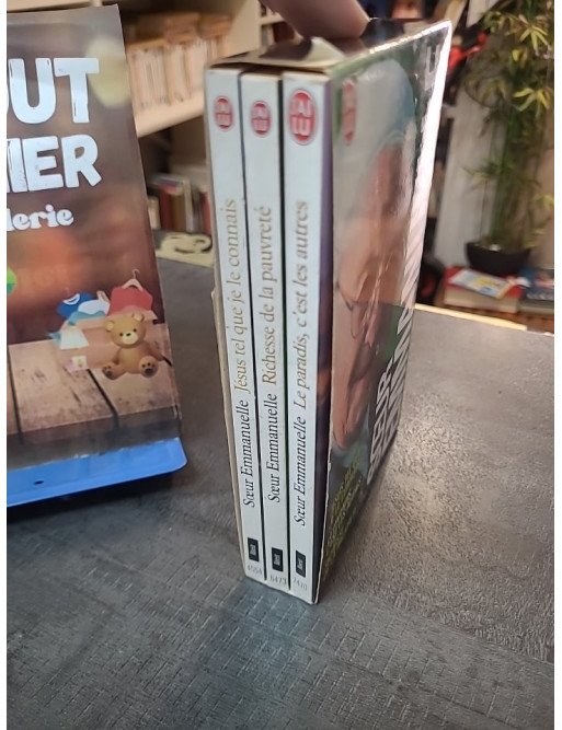 Soeur Emmanuelle Coffret 3 volumes: Jésus tel que je le connais - Richesse de la pauvreté - Le paradis, c'est les autres