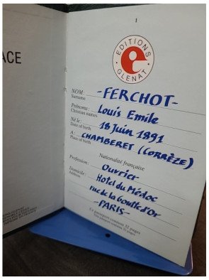 Passeport Louis la Guigne : L'aventure historique de Louis Ferchot, l'ex-poilu rebelle des années 20 par Giroud & Dethorey