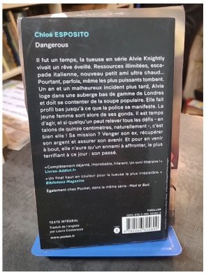 Dangerous - Tome 3 de Chloé Esposito : Le dernier thriller déjanté d'Alvie Knightly