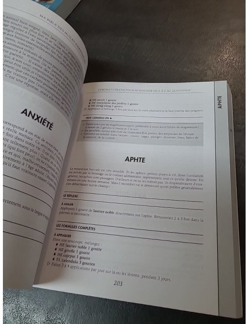 Ma bible des huiles essentielles : guide complet d'aromathérapie par Danièle Festy - Santé et bien-être