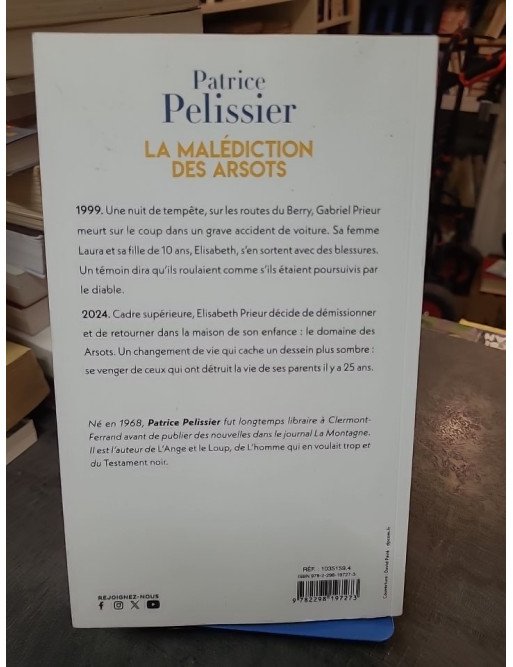 La Malédiction des Arsots - Thriller rural et drame familial par Patrice Pelissier