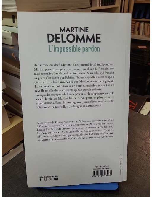 L'impossible pardon - Roman de terroir et romance par Martine Delomme
