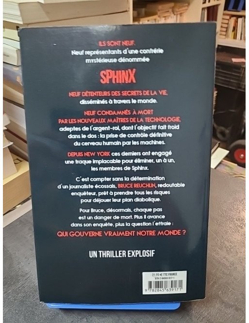 Sphinx : Thriller technologique sur le contrôle du cerveau humain par Christian Jacq