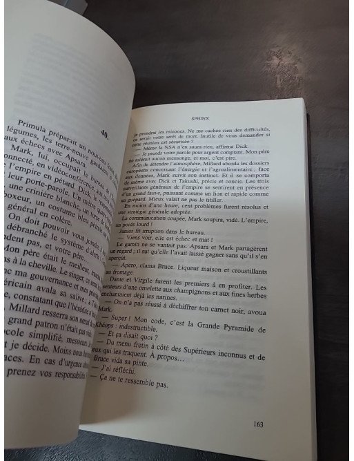 Sphinx : Thriller technologique sur le contrôle du cerveau humain par Christian Jacq