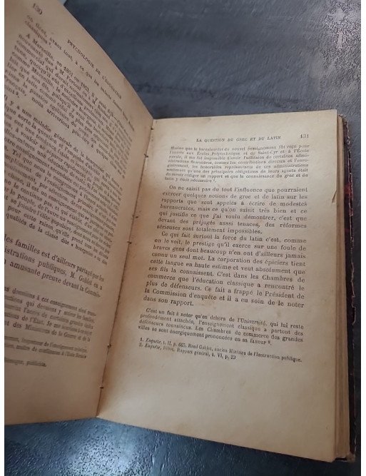 Psychologie de l'Éducation - Le B.A.-BA de la pédagogie et du rôle du professeur (Gustave Le Bon)