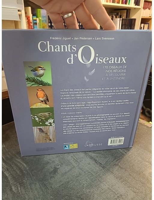 Chants d'Oiseaux : Guide illustré et sonore (lecteur intégré) de Lars Svensson et Jan Pedersen | Larousse