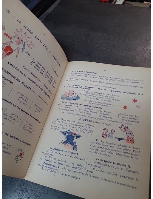 Ma Première Grammaire : Notions d'Orthographe par Auriac, Canac et Jughon (Manuel Scolaire 1954)