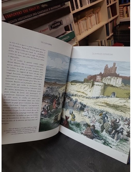 Les Cathares : Histoire, Hérésie et Croisade contre les Albigeois (Serge Bonnery & Patrice Cartier)