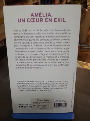 Amélia, un cœur en exil de Marie-Bernadette Dupuy