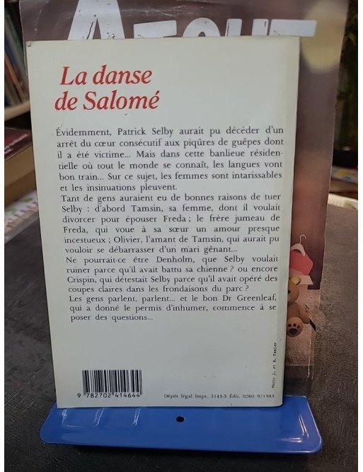 La danse de Salomé : Roman policier psychologique de Ruth Rendell sur un mystère de mort dans une banlieue chic anglaise