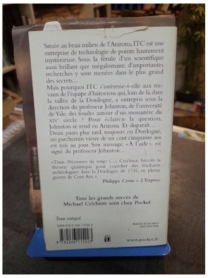 Prisonniers du Temps : Thriller de science-fiction historique par Michael Crichton (Pocket)