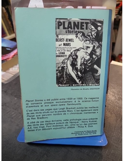 Les meilleurs récits de Planet Stories : Anthologie de Science-Fiction culte par Jacques Sadoul (J'ai Lu, 1970)