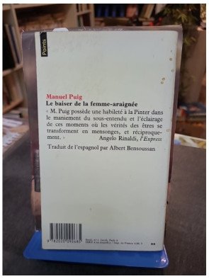 Le Baiser de la femme-araignée : Roman culte sur l'amour et l'évasion par Manuel Puig (Points)