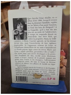 Le crime de Combe Jadouille - Roman de mœurs et mystère en Périgord de Brigitte Le Varlet