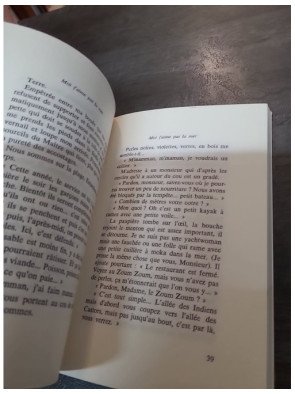 Moi, j'aime pas la mer - Roman autobiographique de Françoise Xénakis - Édition Balland 1972
