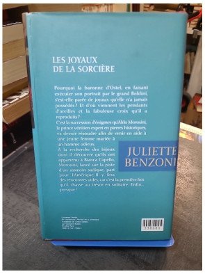 Les Joyaux de la Sorcière de Juliette Benzoni : Enquête d'Aldo Morosini sur des bijoux disparus