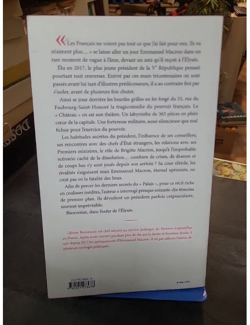 La Tragédie de l'Elysée - Dans l'enfer des quinquennats Macron par Olivier Beaumont : Enquête au cœur du pouvoir