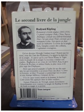 Le Second Livre de la Jungle de Rudyard Kipling : Les nouvelles aventures de Mowgli et du peuple de la jungle