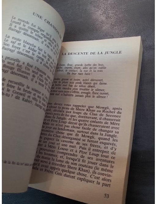 Le Second Livre de la Jungle de Rudyard Kipling : Les nouvelles aventures de Mowgli et du peuple de la jungle