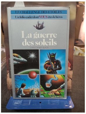 La Guerre des Soleils de Christopher Black : Le livre-jeu Folio Cadet classique pour la jeunesse