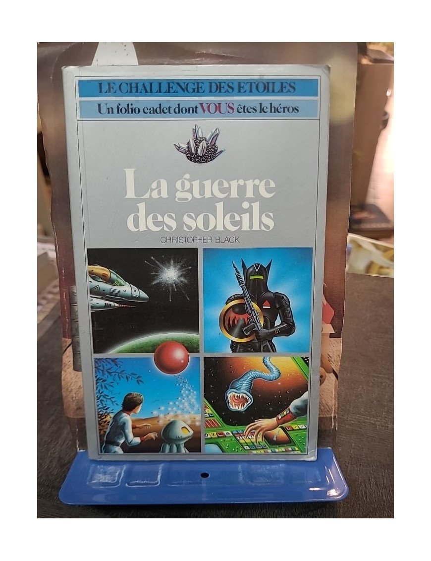 La Guerre des Soleils de Christopher Black : Le livre-jeu Folio Cadet classique pour la jeunesse