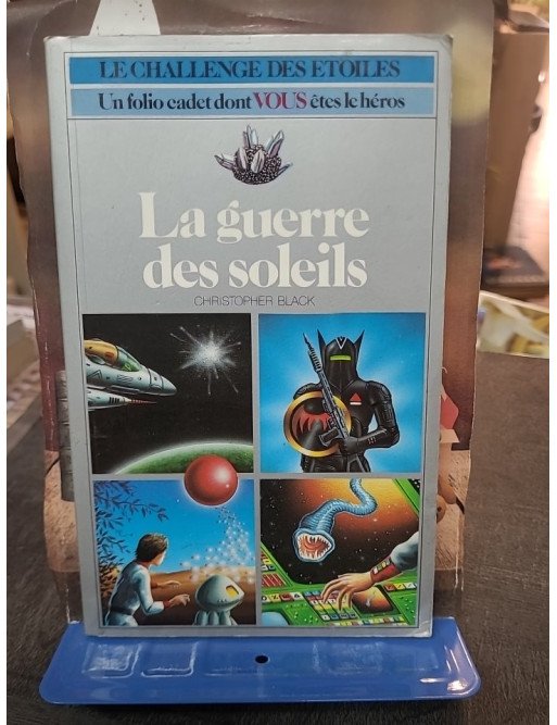 La Guerre des Soleils de Christopher Black : Le livre-jeu Folio Cadet classique pour la jeunesse
