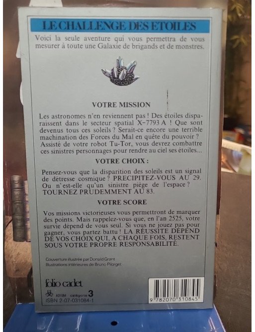 La Guerre des Soleils de Christopher Black : Le livre-jeu Folio Cadet classique pour la jeunesse