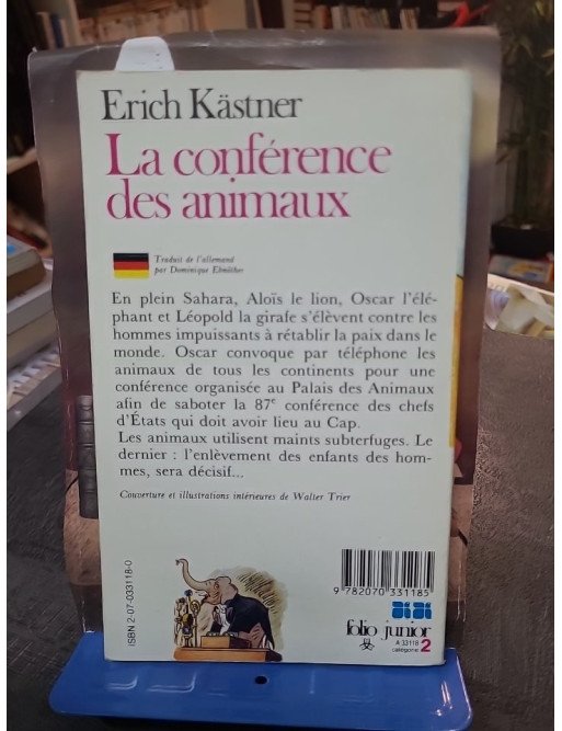 La Conférence des animaux d'Erich Kästner : Fable pacifiste et satire pour la jeunesse