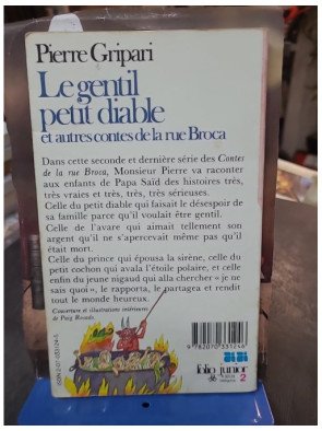 Le Gentil Petit Diable Et Autres Contes De La Rue Broca de Pierre Gripari : Fantastique jeunesse