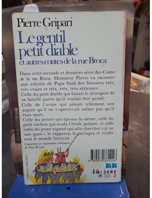 Le Gentil Petit Diable Et Autres Contes De La Rue Broca de Pierre Gripari : Fantastique jeunesse