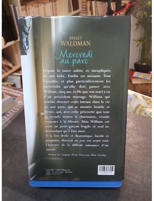 Mercredi au parc : Le roman émouvant d'Ayelet Waldman sur le deuil, la maternité et le rôle de belle-mère