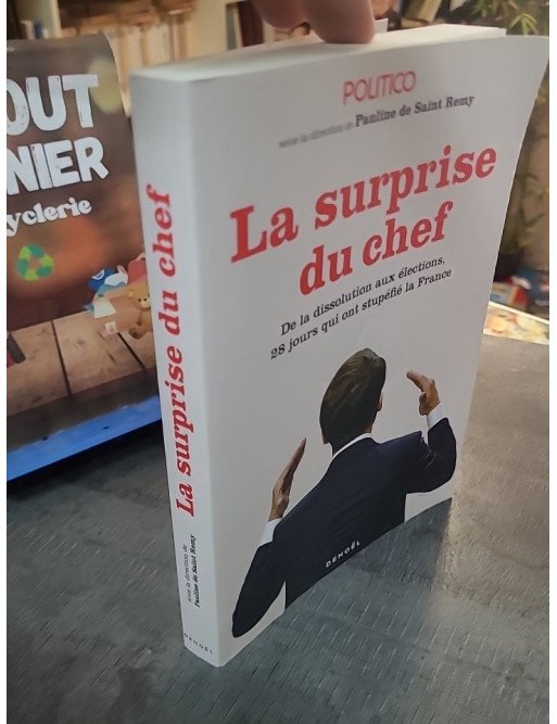 La Surprise du chef : Les 28 jours qui ont stupéfié la France de la dissolution aux élections, par Pauline de Saint Remy