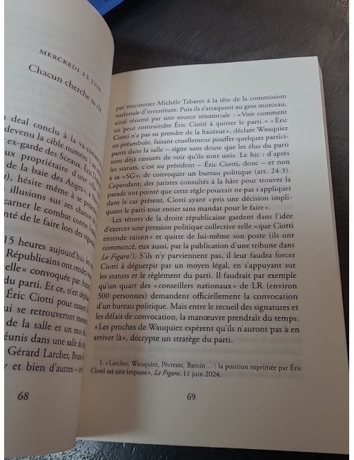 La Surprise du chef : Les 28 jours qui ont stupéfié la France de la dissolution aux élections, par Pauline de Saint Remy