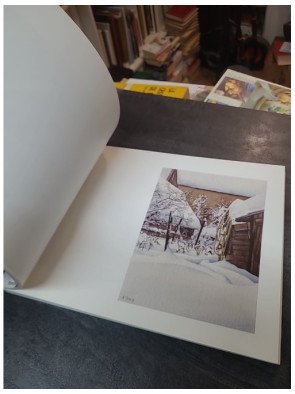 Les Yeux à la Neige : Aquarelles et poésie du quotidien par Annie Chemin, Jean-Pierre Agresti et Patrick Chemin