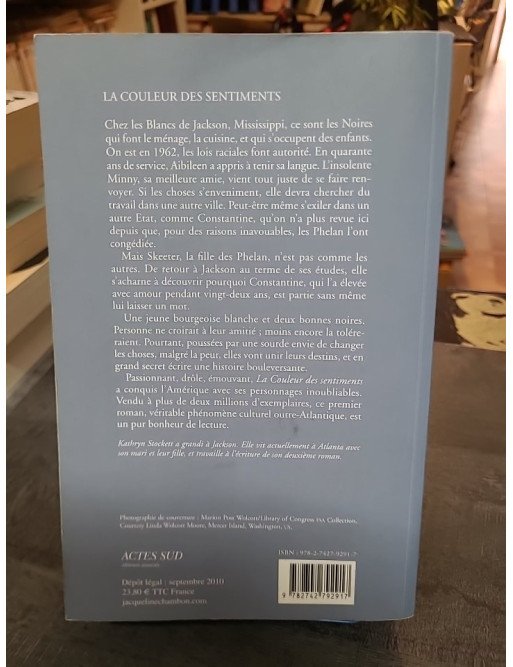 La couleur des sentiments de Kathryn Stockett