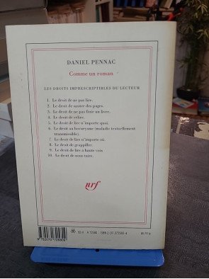 Comme un roman de Daniel Pennac