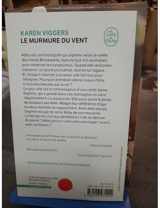 Le Murmure du vent Karen Viggers - Roman Émotionnel sur la Nature Australienne, le Passé et l'Espoir