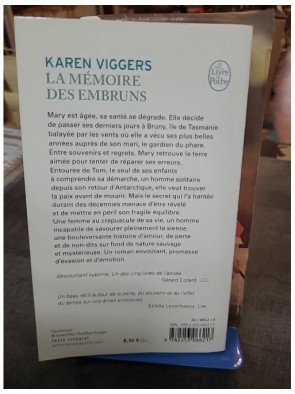 La Mémoire des embruns Karen Viggers - Roman Émouvant sur le Deuil, les Secrets et la Tasmanie Sauvage