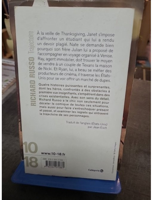 Trajectoire Richard Russo - Recueil de Nouvelles sur la Remise en Question et les Regrets Existenciels
