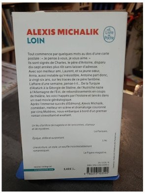 Loin Alexis Michalik - Roman d'aventure et quête d'identité à travers l'histoire de l'Europe