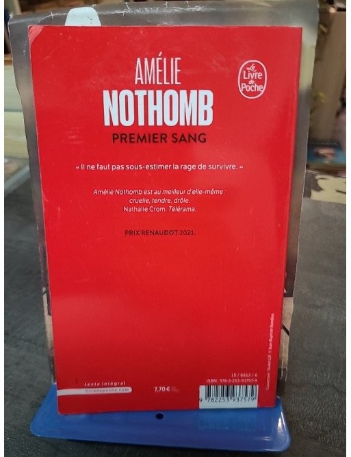 Premier Sang - Amélie Nothomb - Récit familial et autobiographique, Prix Renaudot 2021